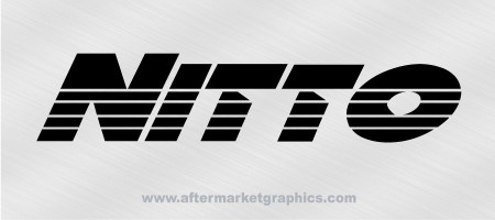 Nitto Extreme Tires Decals - Pair (2 pieces)